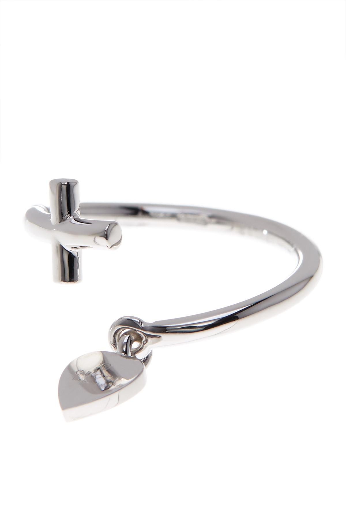 gucci cross ring