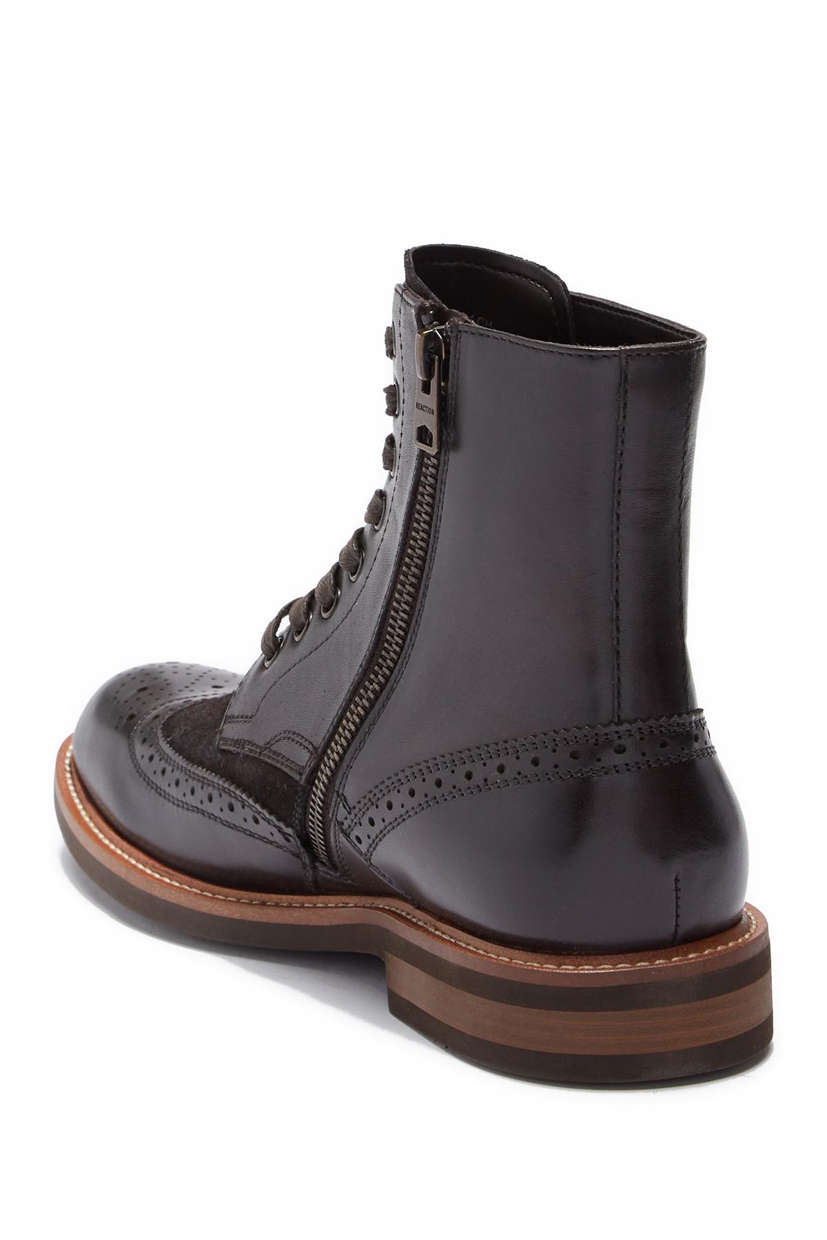 kenneth cole reaction wingtip boot