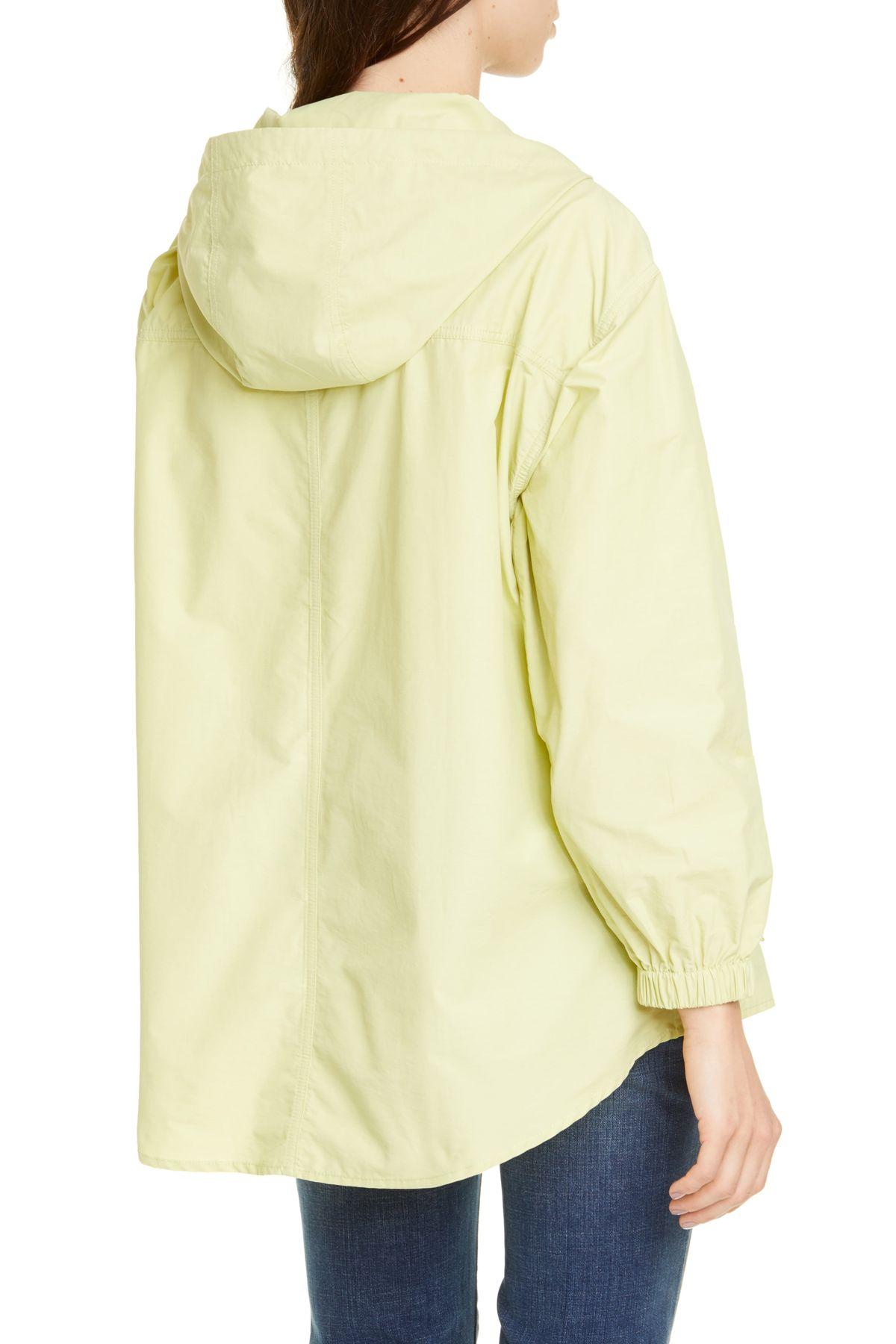 eileen fisher yellow raincoat