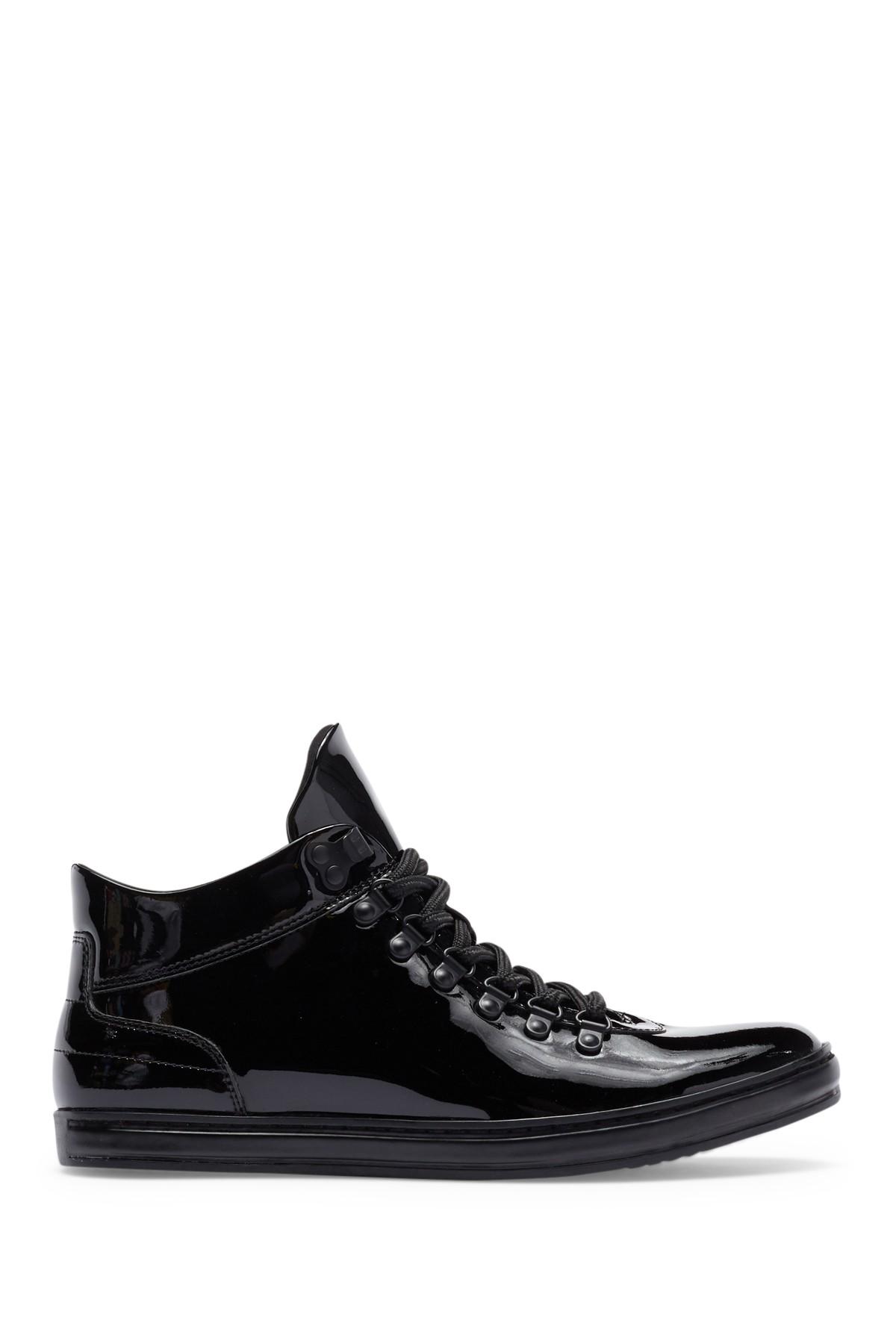 Cole Brand Tour Leather High Top Sneaker in Black for Men Lyst