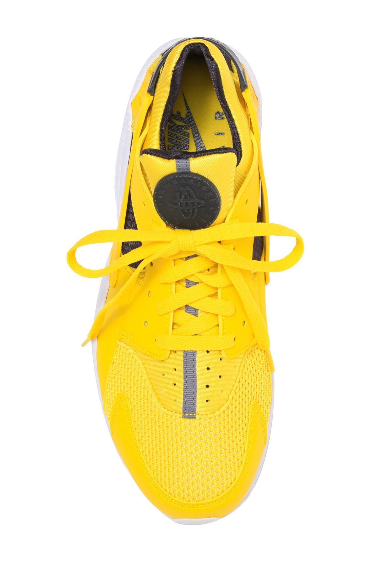 Nike Air Huarache Run in Yellow for Men | Lyst