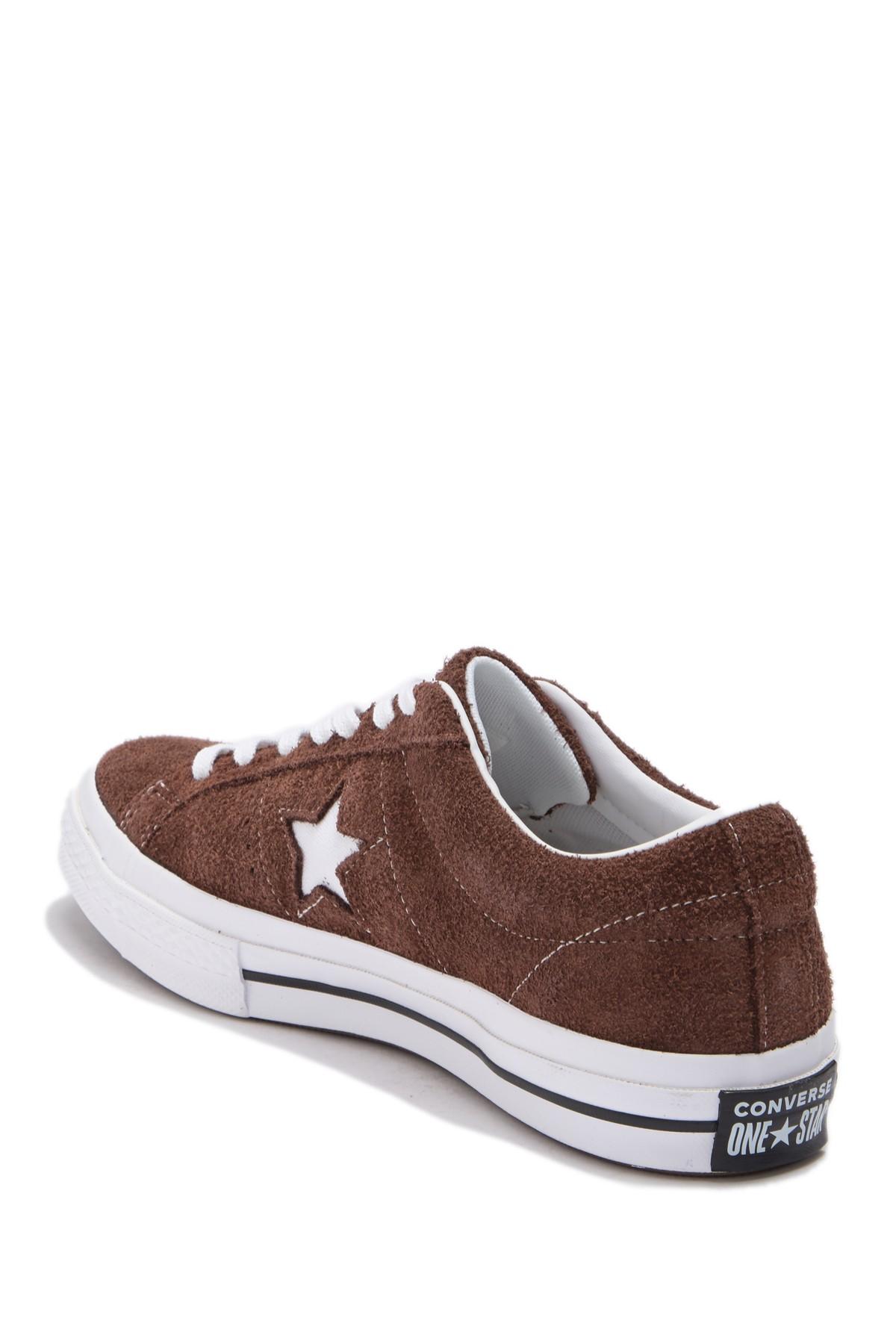 Converse One Star Oxford Suede Sneaker (unisex) in Chocolate/White (Brown)  for Men - Lyst