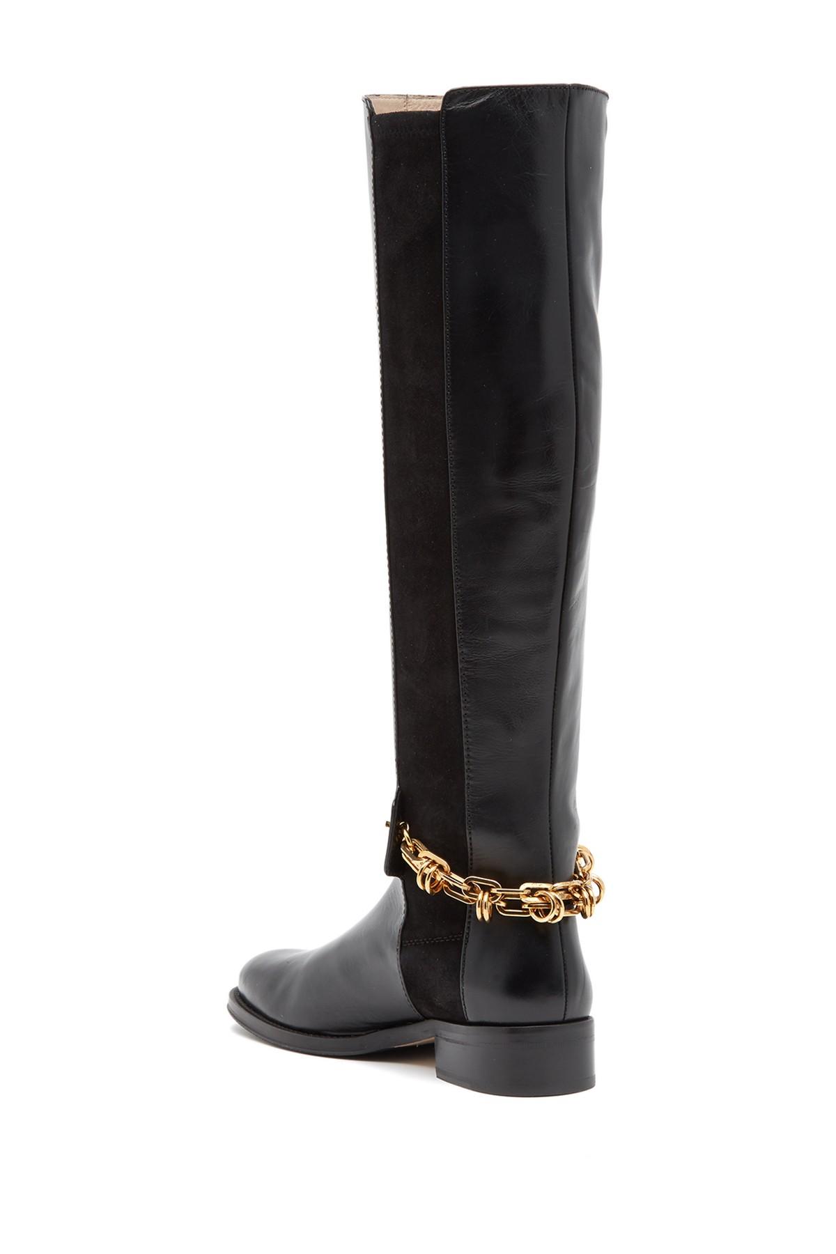 stuart weitzman chain tall boot