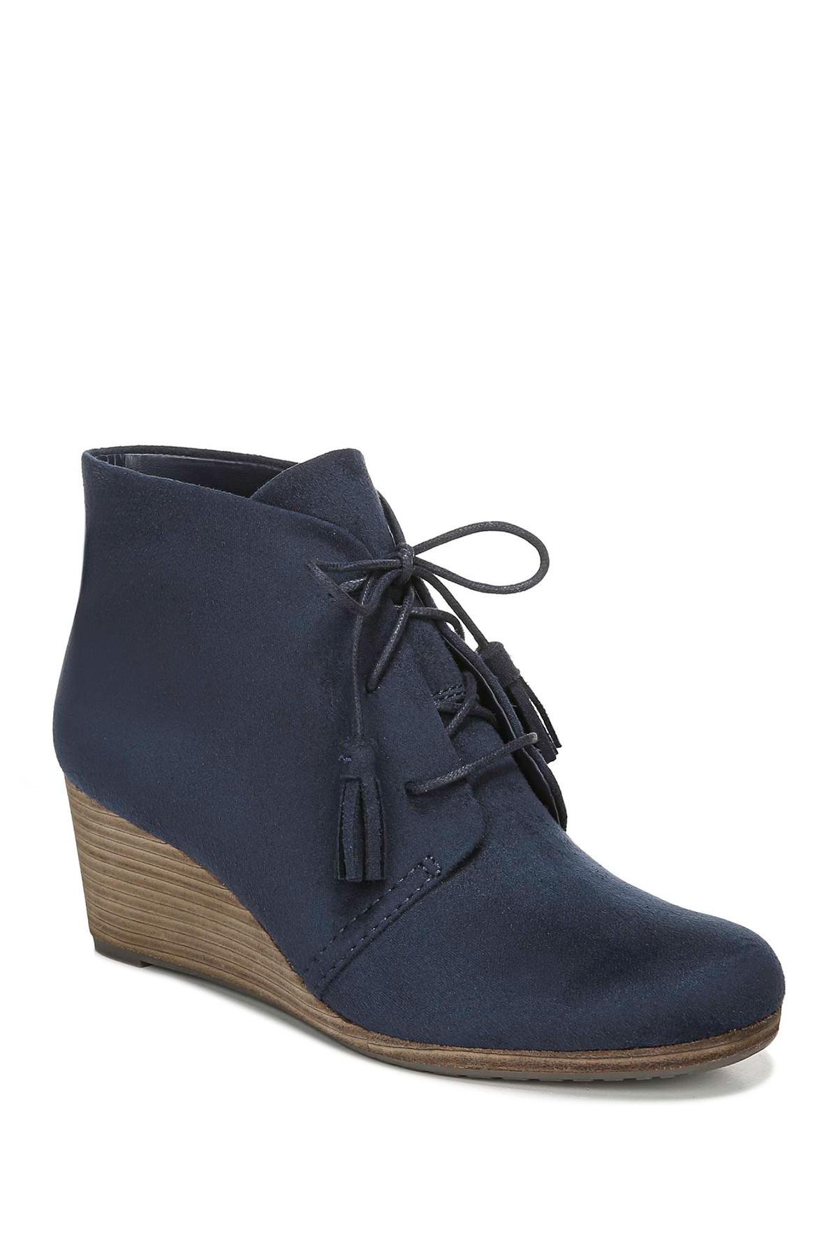conquer wedge bootie