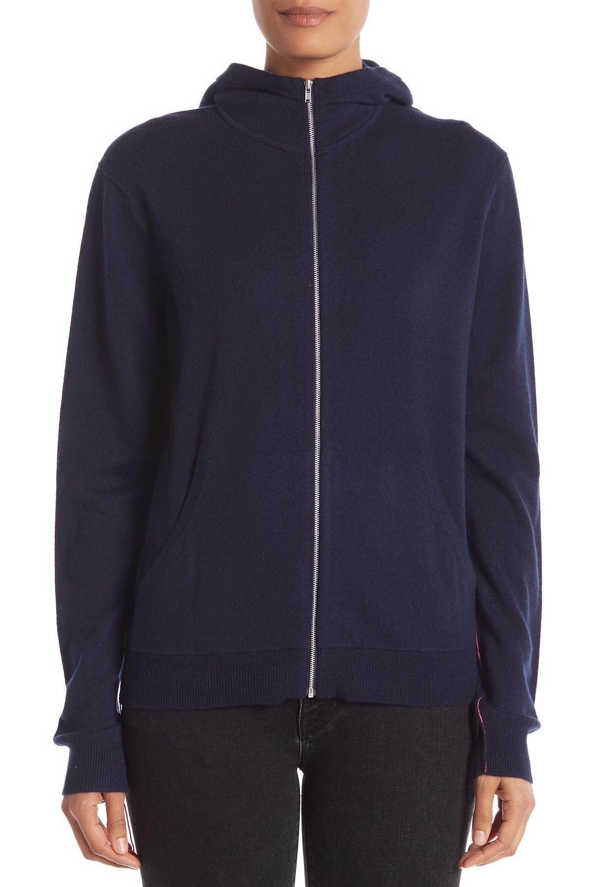 helmut lang light blue hoodie