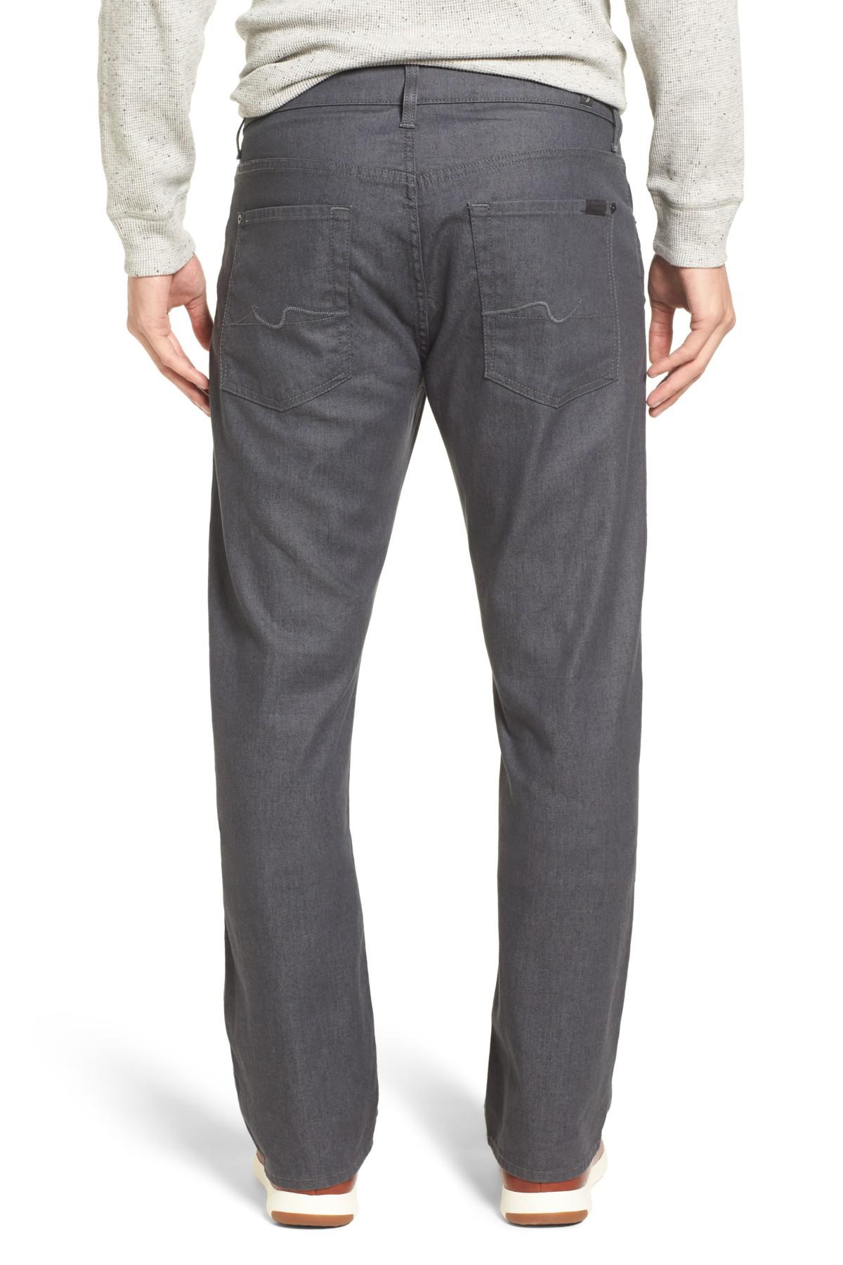 7 For All Mankind Austyn Relaxed Fit Jeans sounder Grey in Gray