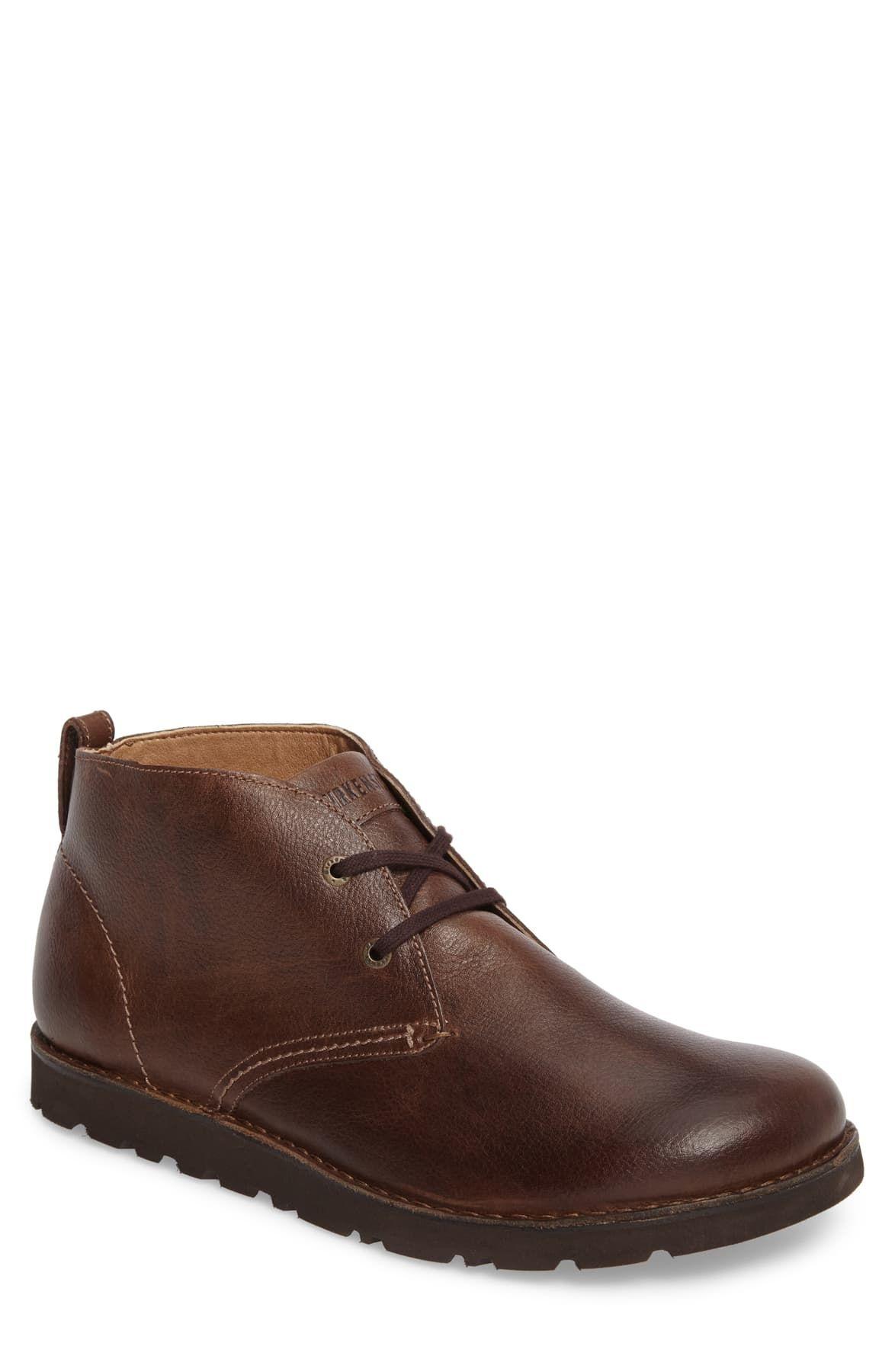 Birkenstock Harris Leather Chukka Boot - Discontinued in Brown for Men |  Lyst