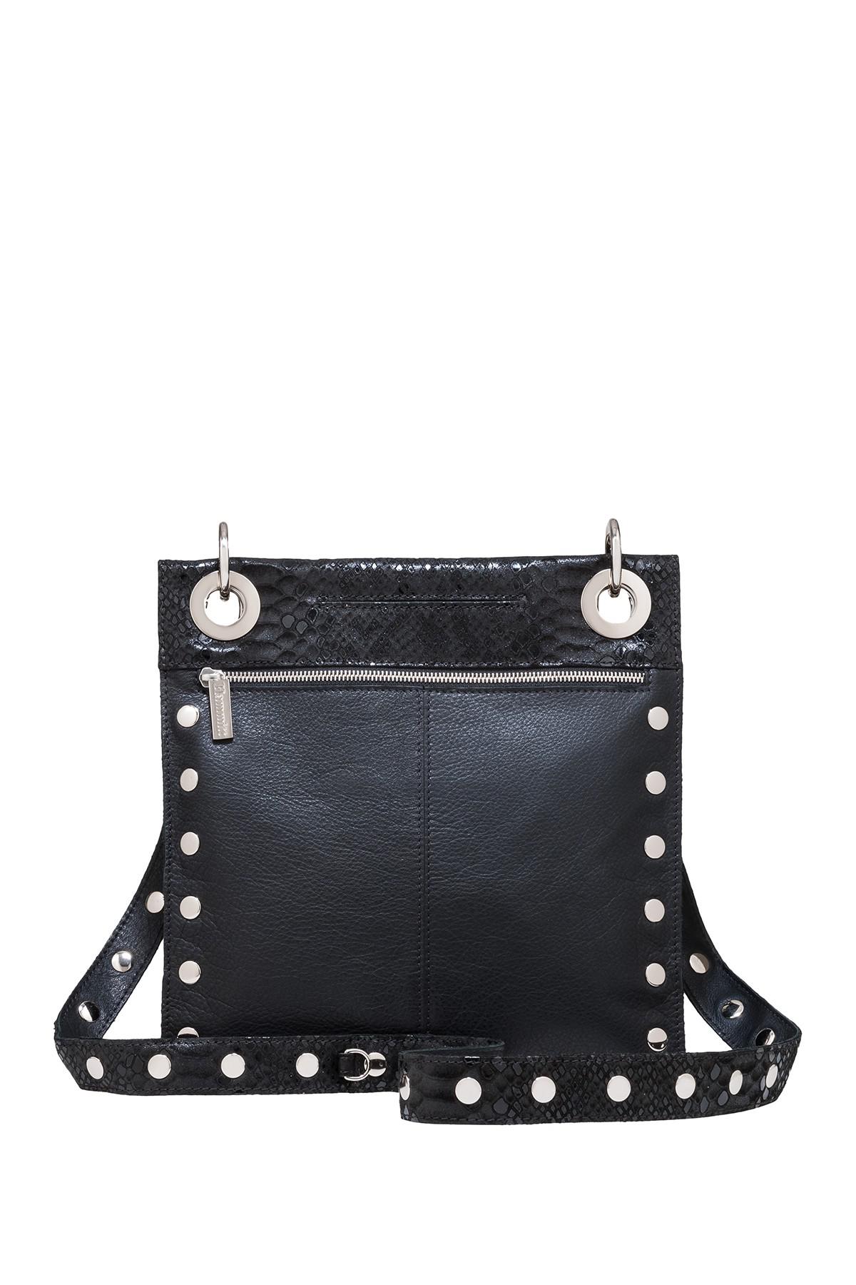 Hammitt Montana Studded Leather Crossbody Bag in Black - Lyst