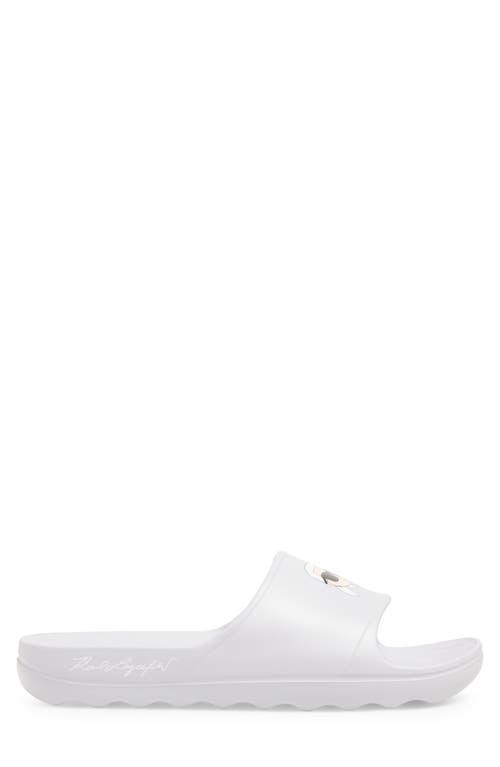 White KARL LAGERFELD Sandals and Slides for Men | Lyst display picture 2