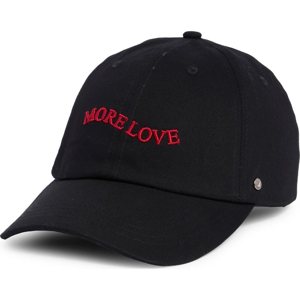Steve Madden More Love Baseball Cap in Black | Lyst display picture 1