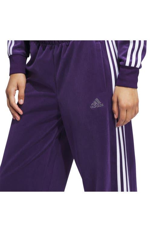 adidas Y2K Glam 3-Stripes Knit Pants in Blue | Lyst