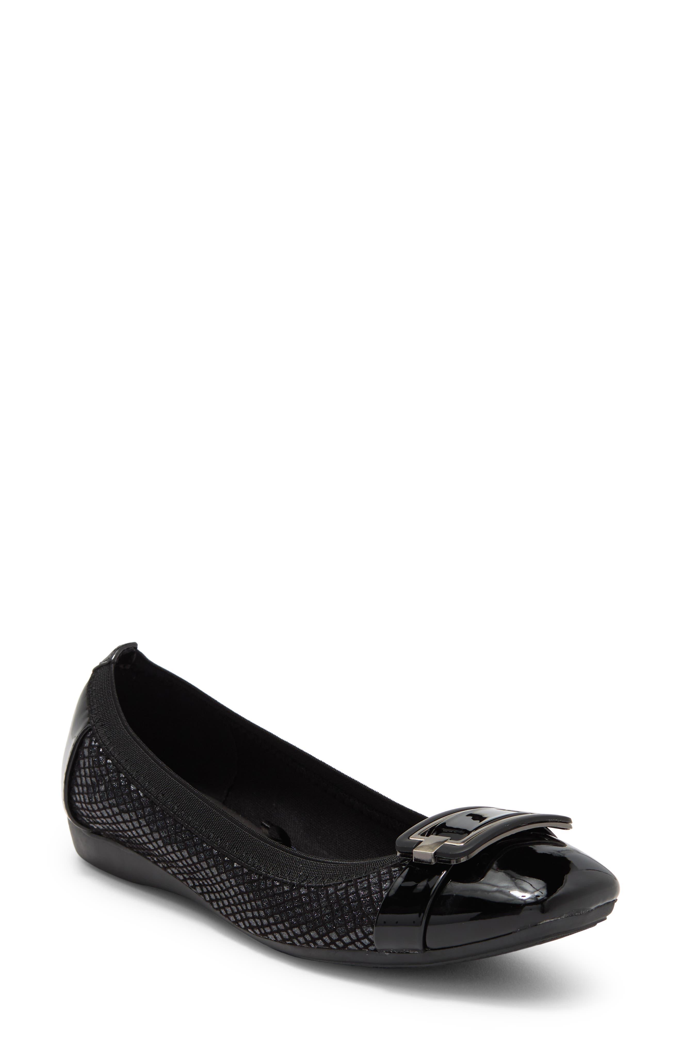 Taryn rose best sale black flats