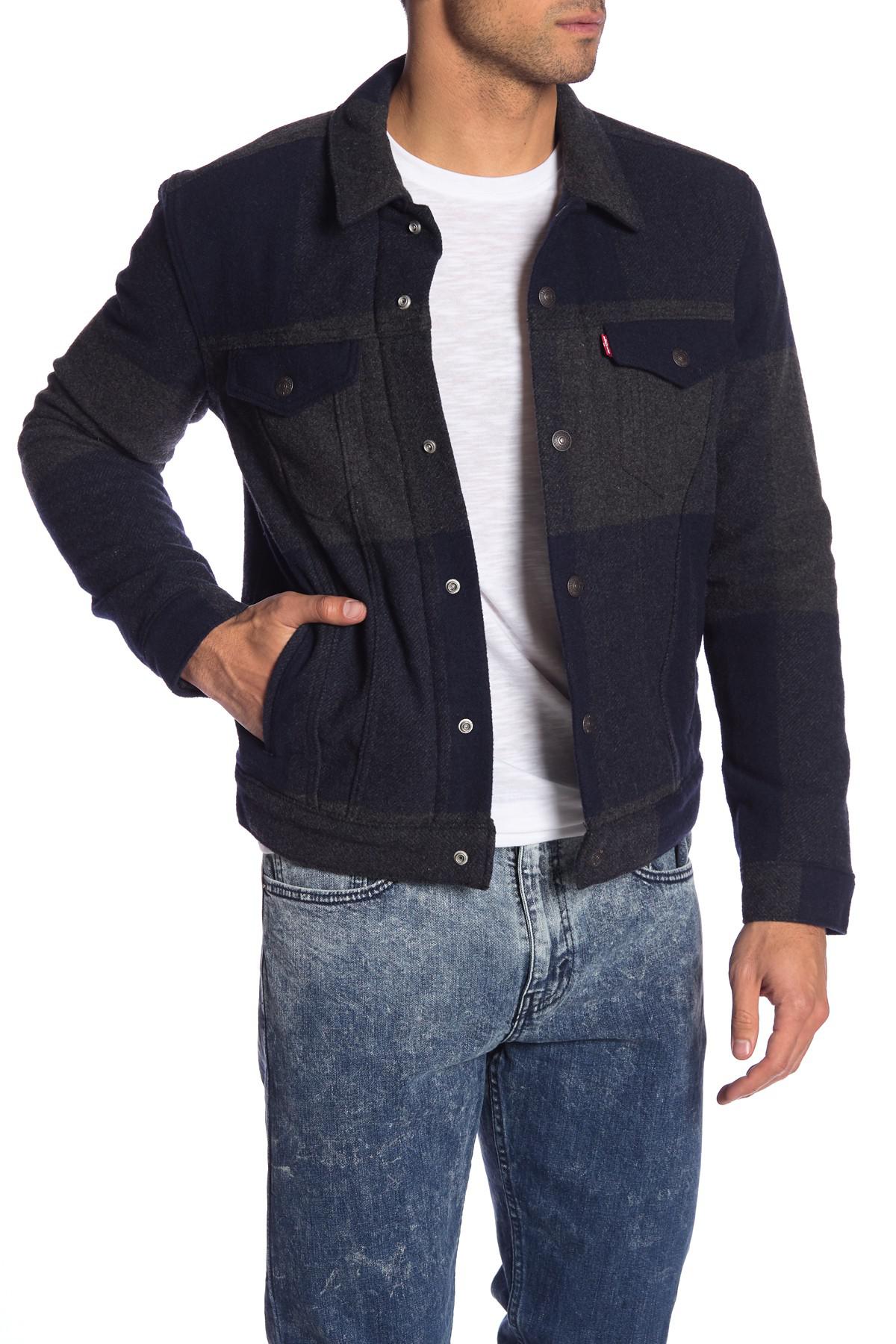 levi's wool trucker jacket