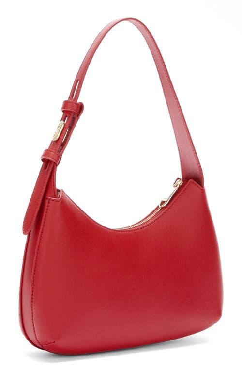 Furla Febe Leather Shoulder Bag in Red | Lyst