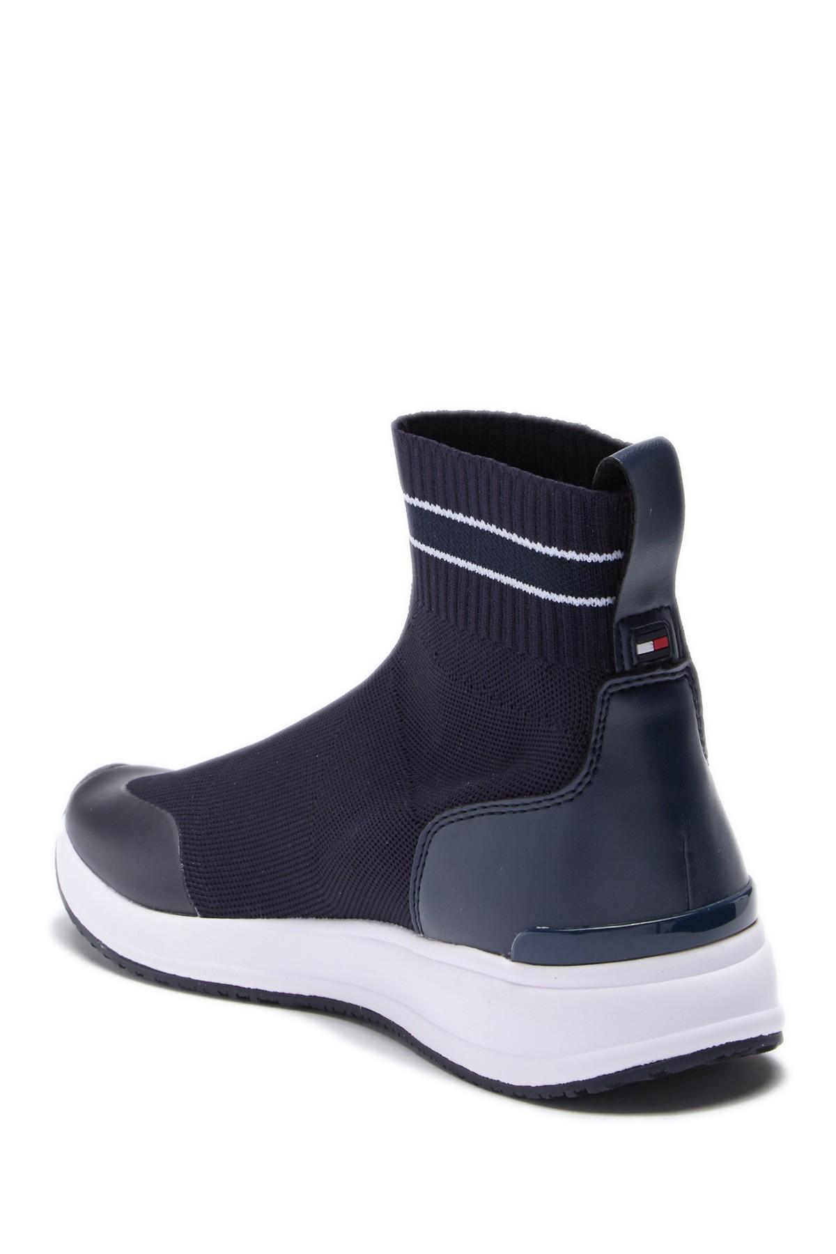 sock sneakers tommy hilfiger