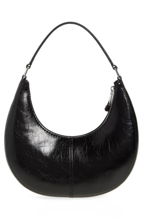 Marc Jacobs Small Crinkle Cruiser Crescent Bag in Black | Lyst