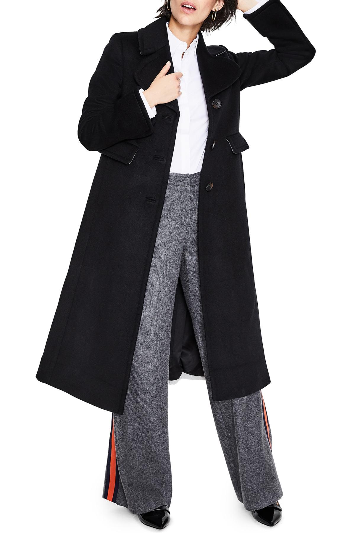 boden black coat