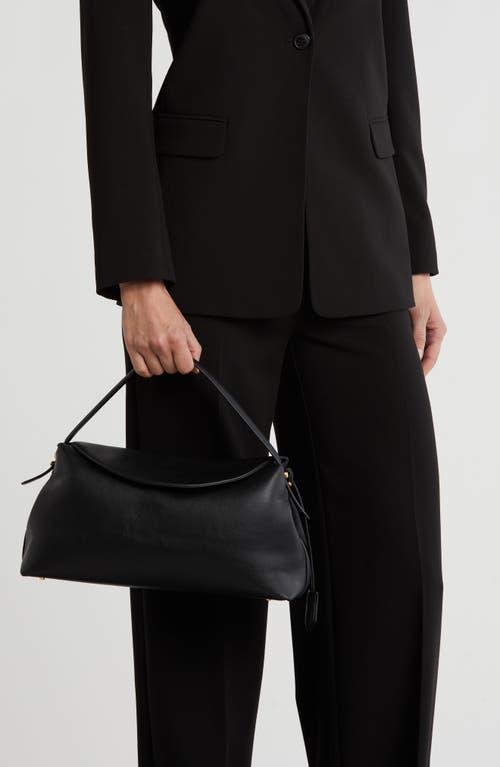 BCBGMAXAZRIA Large Top Handle Satchel in Black | Lyst