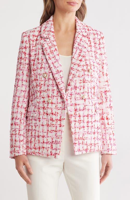 【nanette lepore】ツイード　ジャケット Nanette Lepore Tweed Open-Front Blazer Jacket in Gray | Lyst
