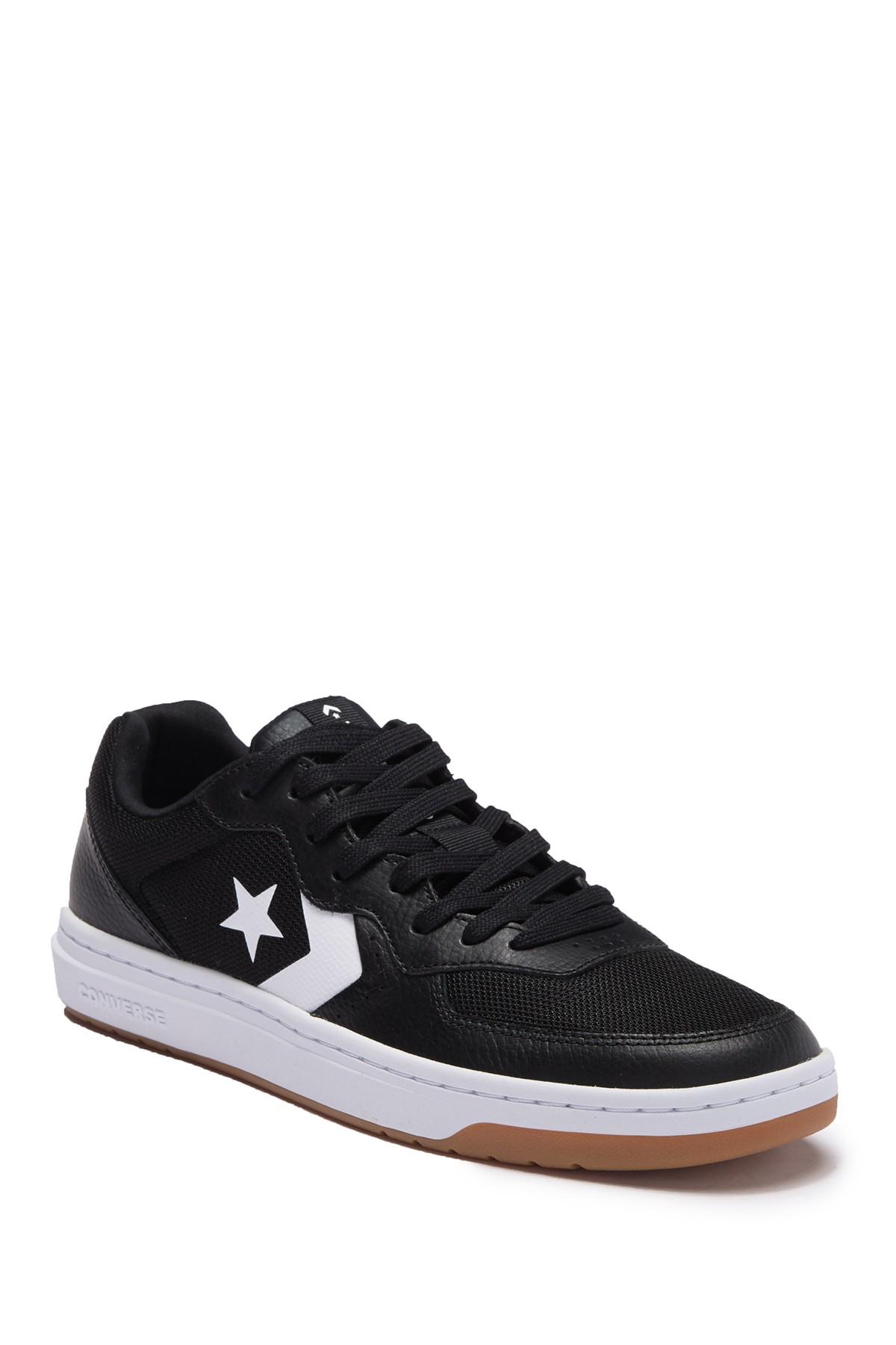 converse rival leather low