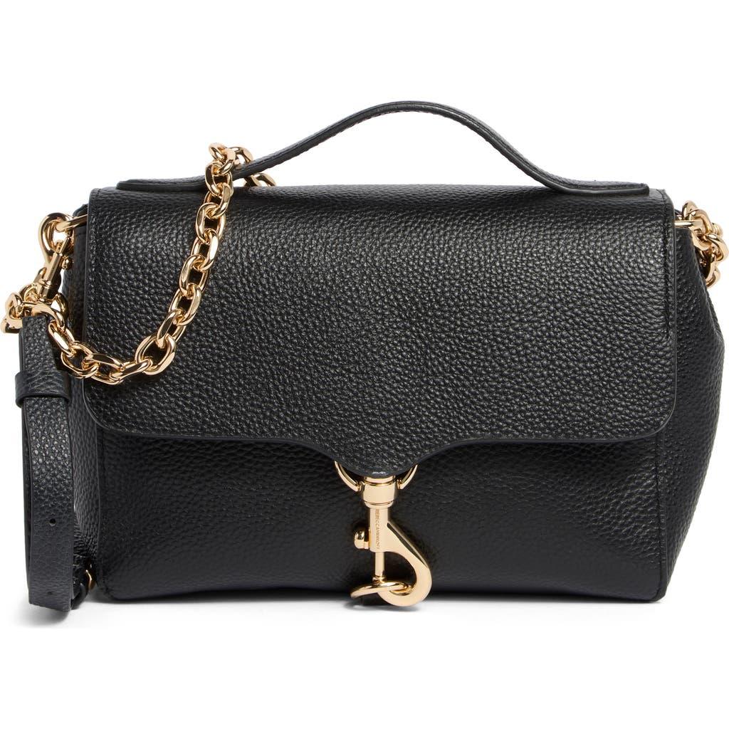 Rebecca Minkoff Megan Mini Tote Crossbody Bag in Black Lyst