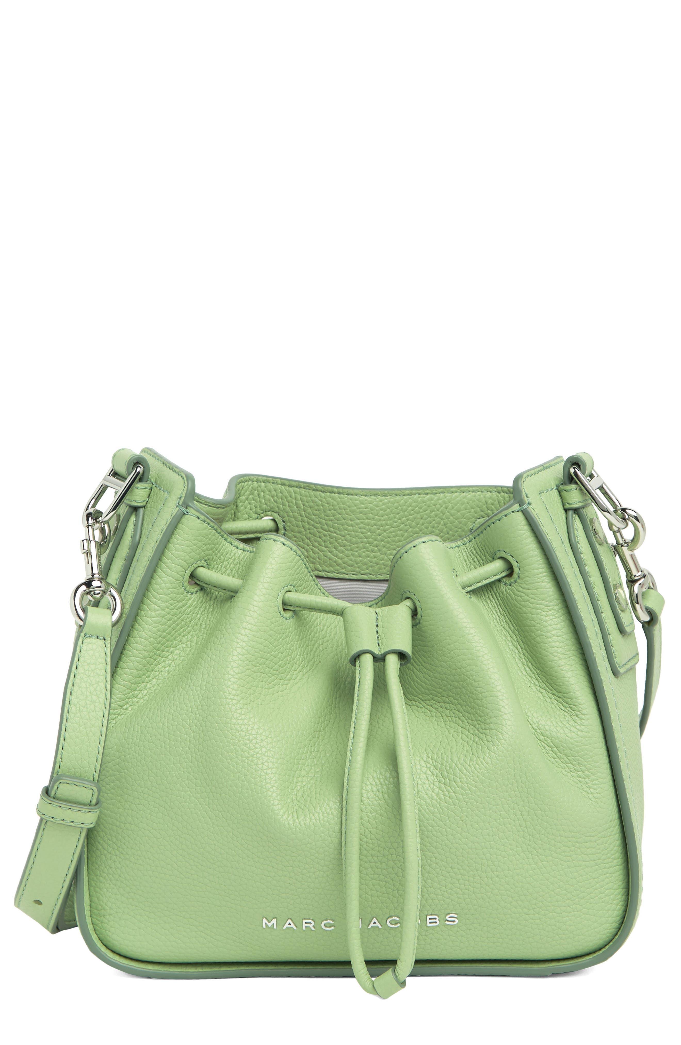 Marc Jacobs Leather Mini Bucket Bag In Mint At Nordstrom Rack in Green |  Lyst