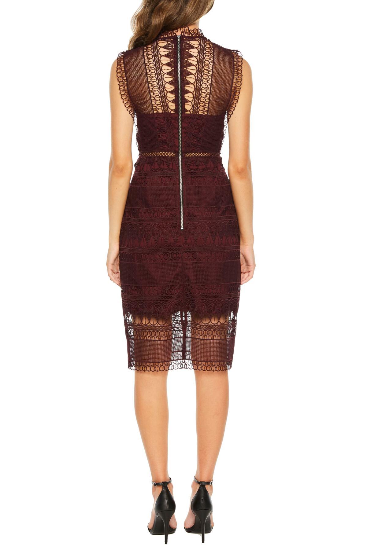maroon dress nordstrom