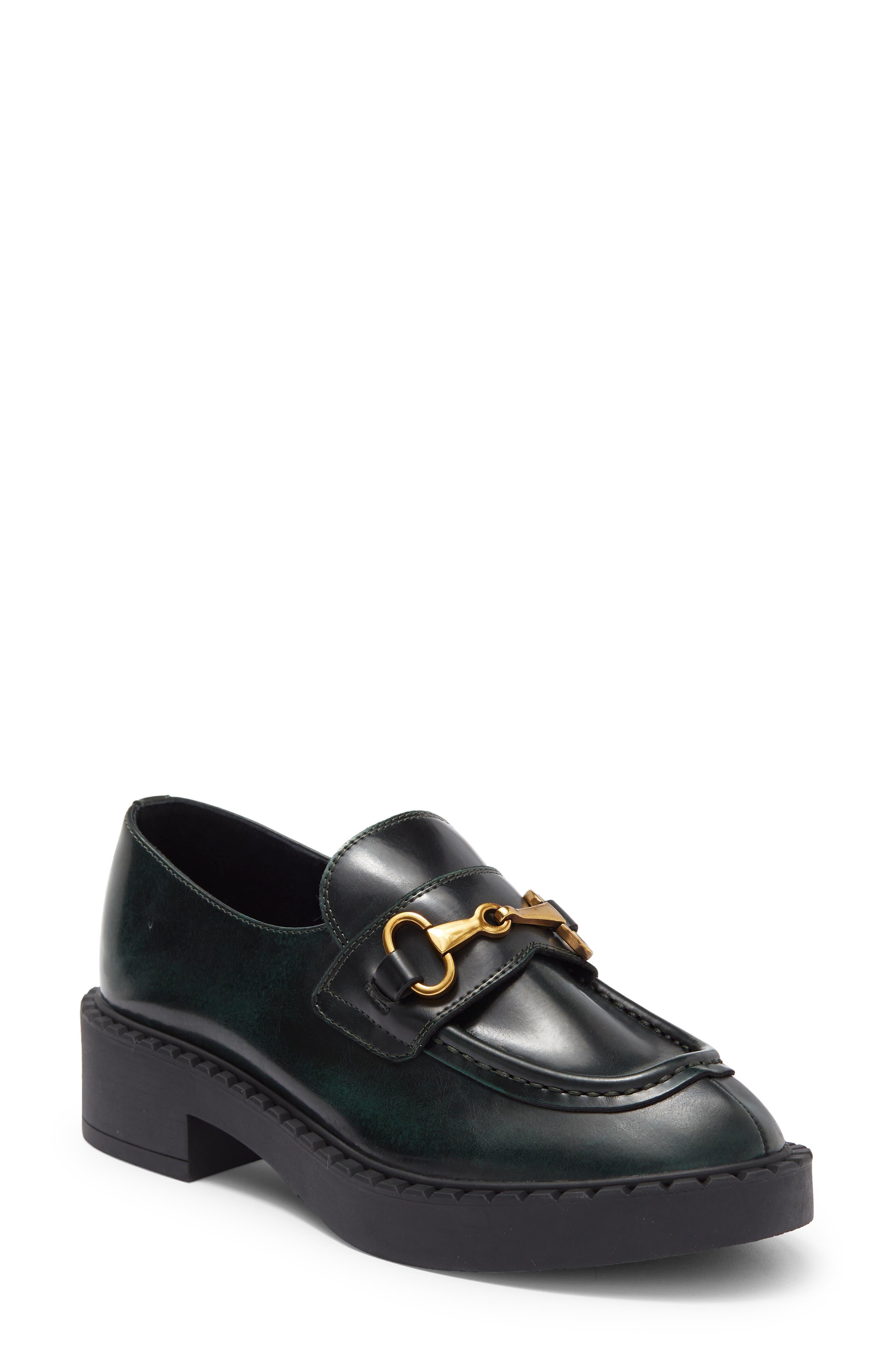 Jeffrey Campbell Portina Platform Loafer in Black Lyst