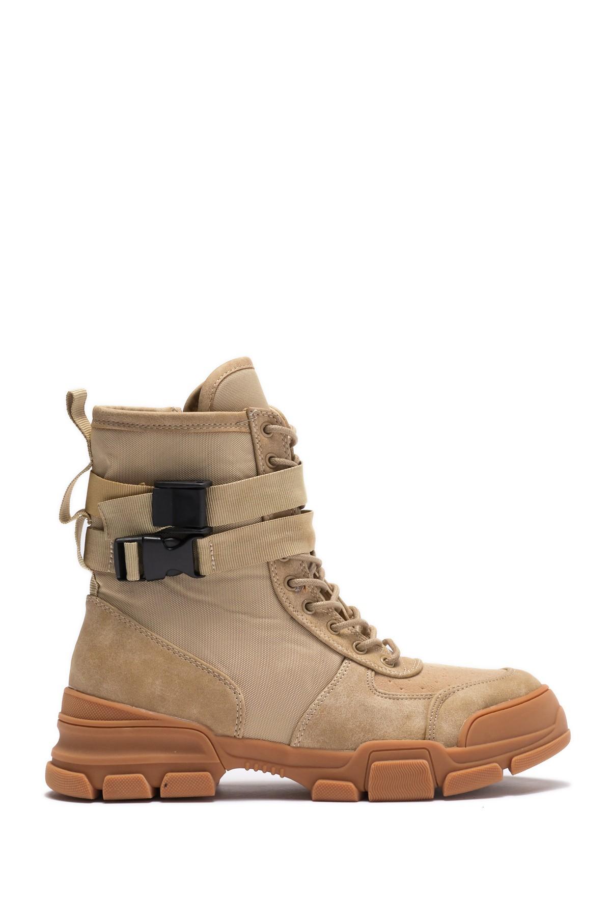 cape robbin utility lace up boot