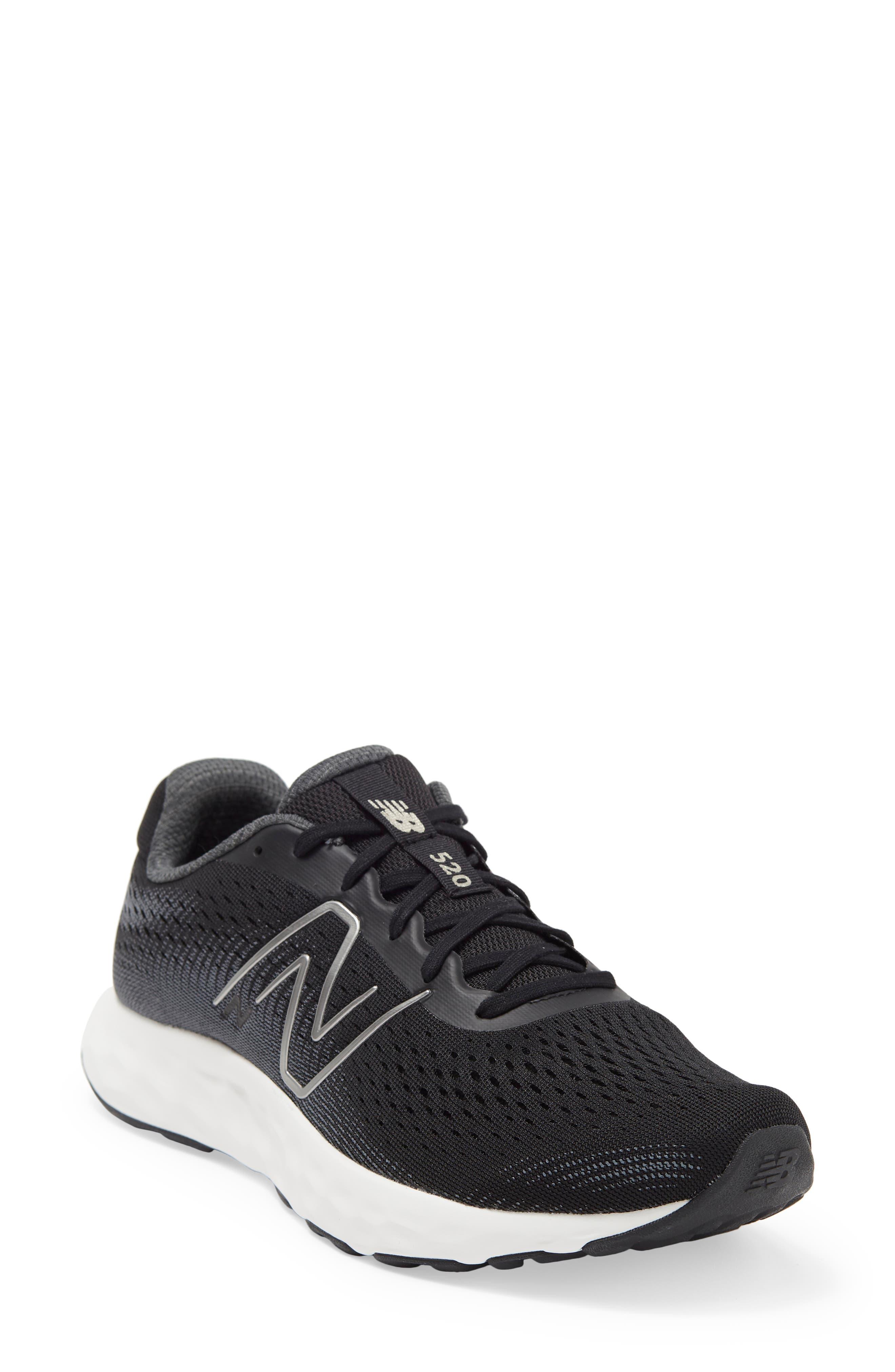 New Balance 520 V8 Running Shoe in Black for Men | Lyst