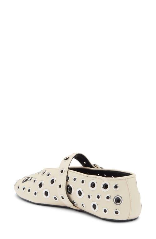 Steve Madden Ansley Ballet Flat in White | Lyst