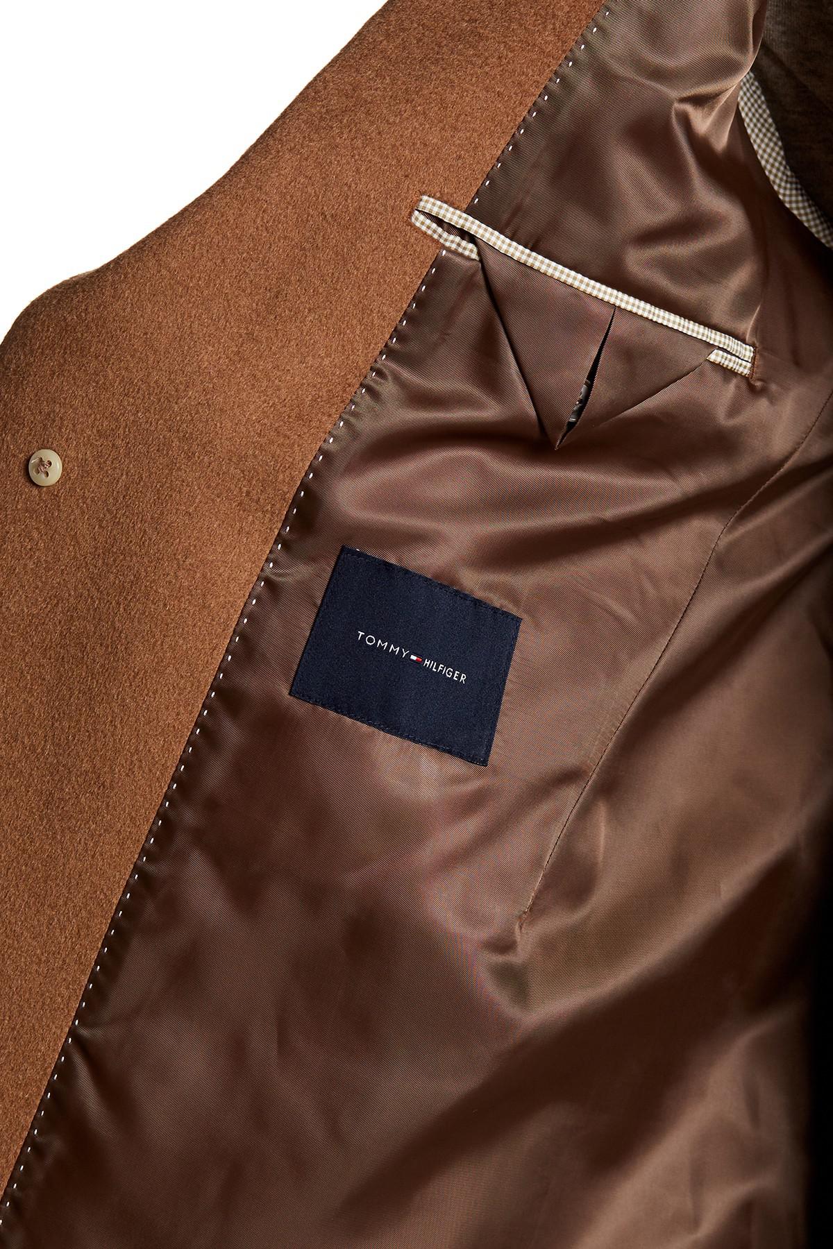tommy hilfiger men's barnes single breasted walker coat