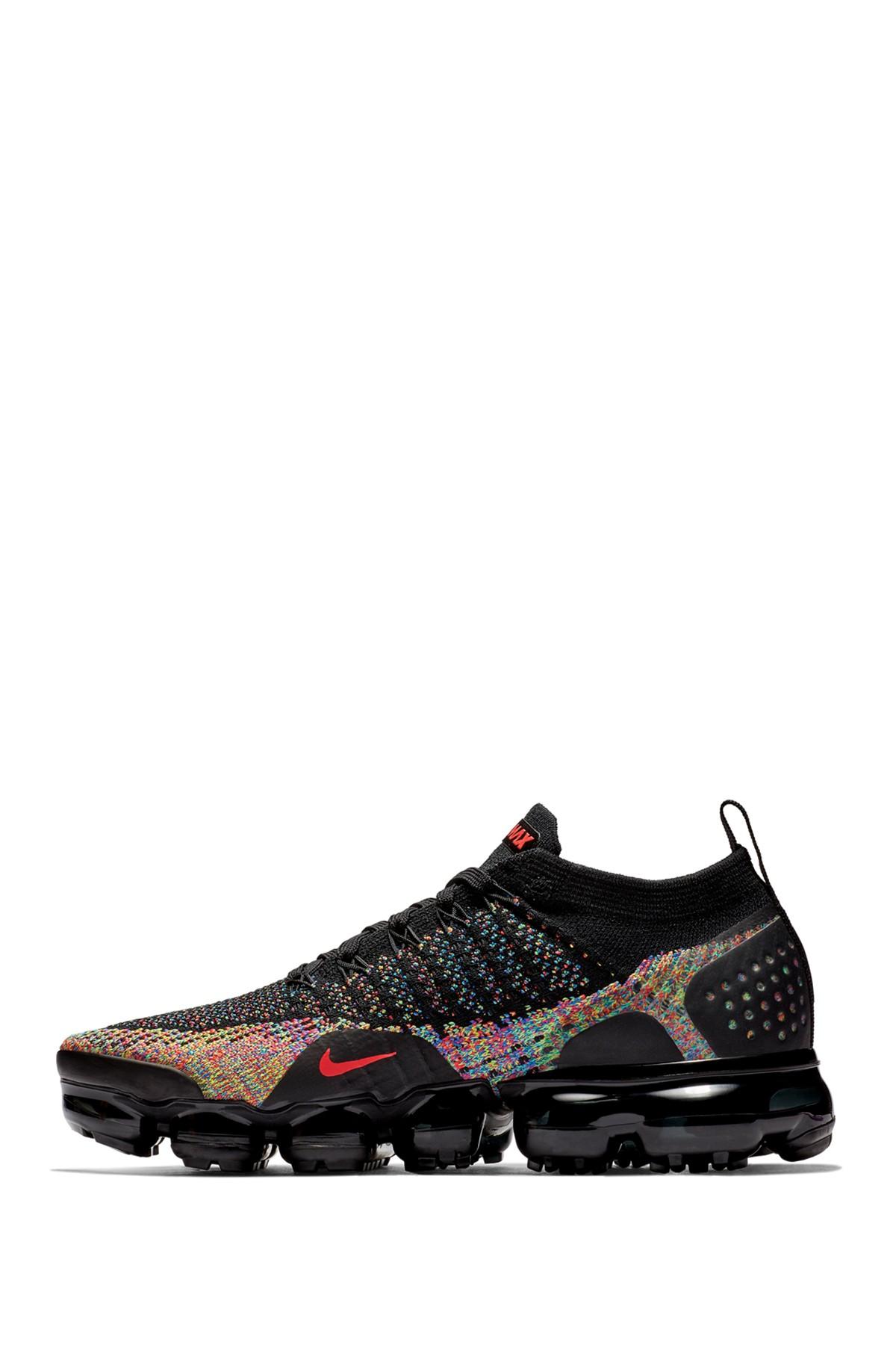 A gran escala colgar personalizado Nike Air Vapormax Flyknit 2 Black Multi-color (w) | Lyst