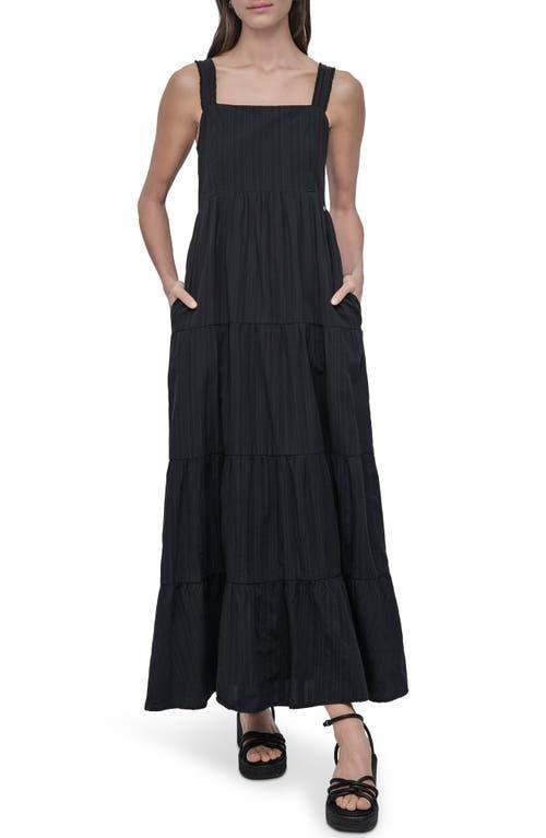 knee length dresses for ladies Knotted Strap V Neck Maxi Dress | A-Line Dress