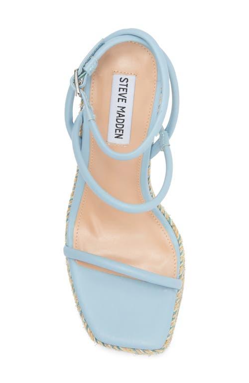 【Steve Madden】Unify Espadrille ウェッジ サンダル Steve Madden Unify Espadrille Platform Wedge Sandal in Blue