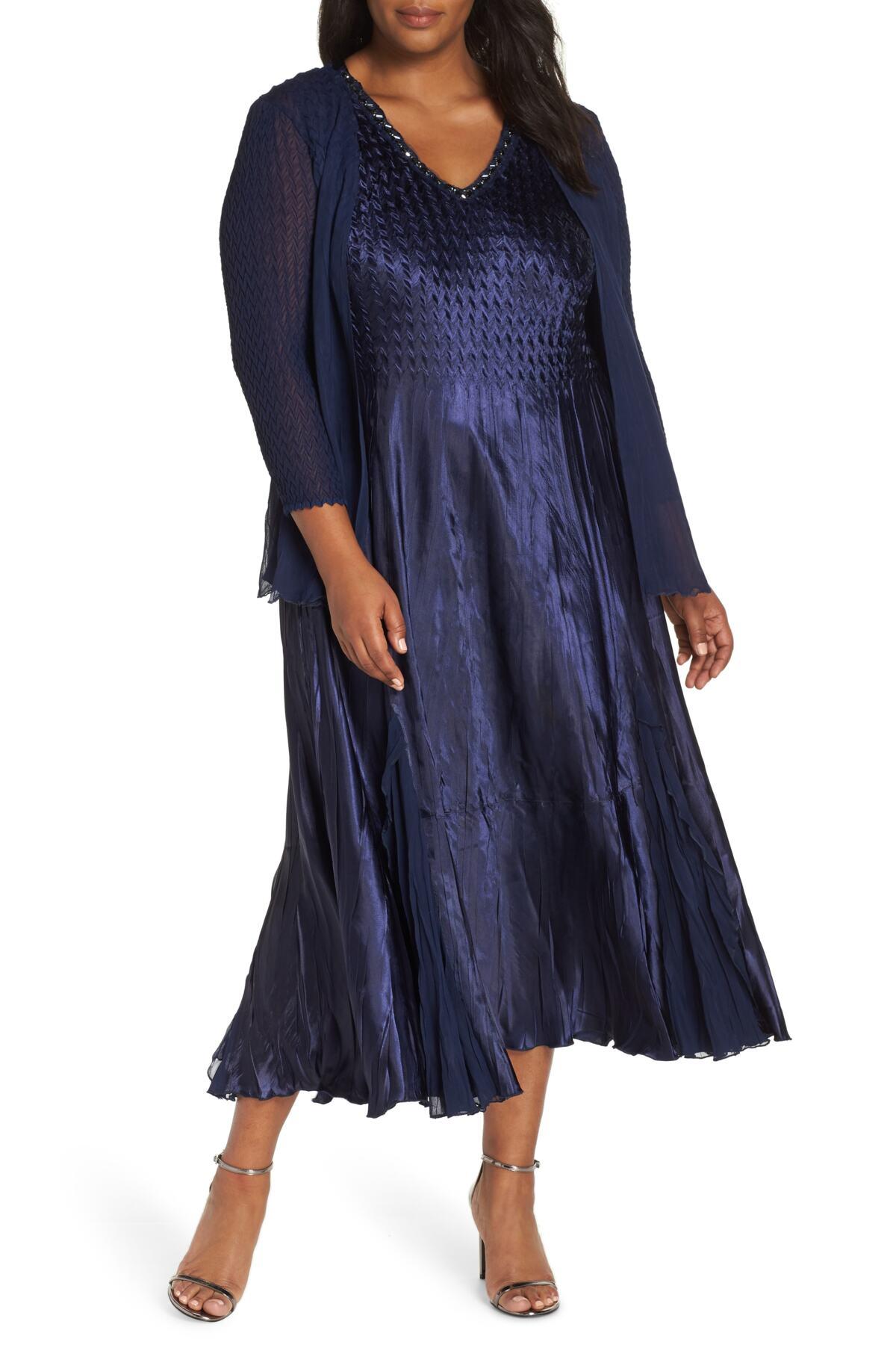 komarov plus size dresses