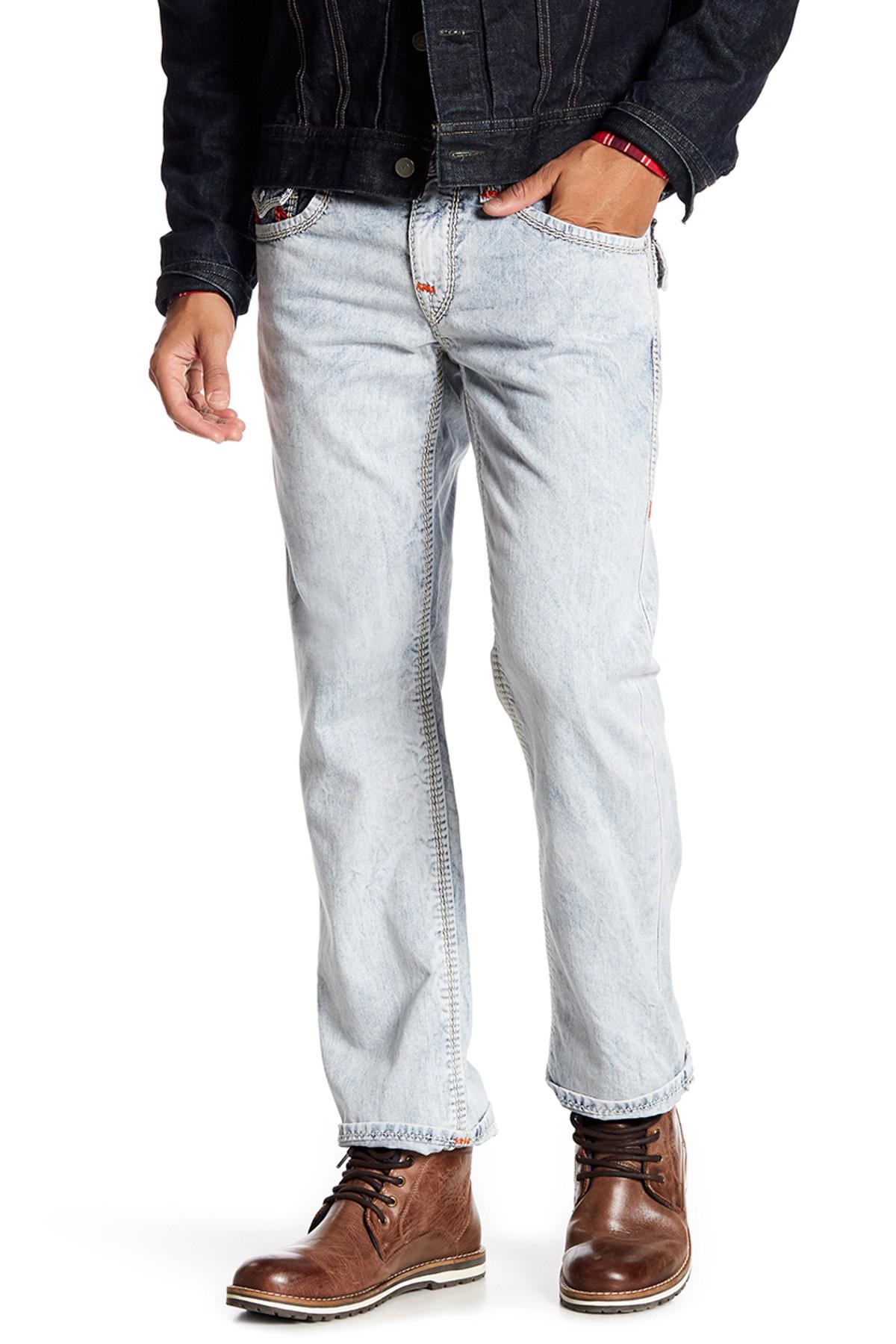 True Religion Denim Mega T Straight Leg 