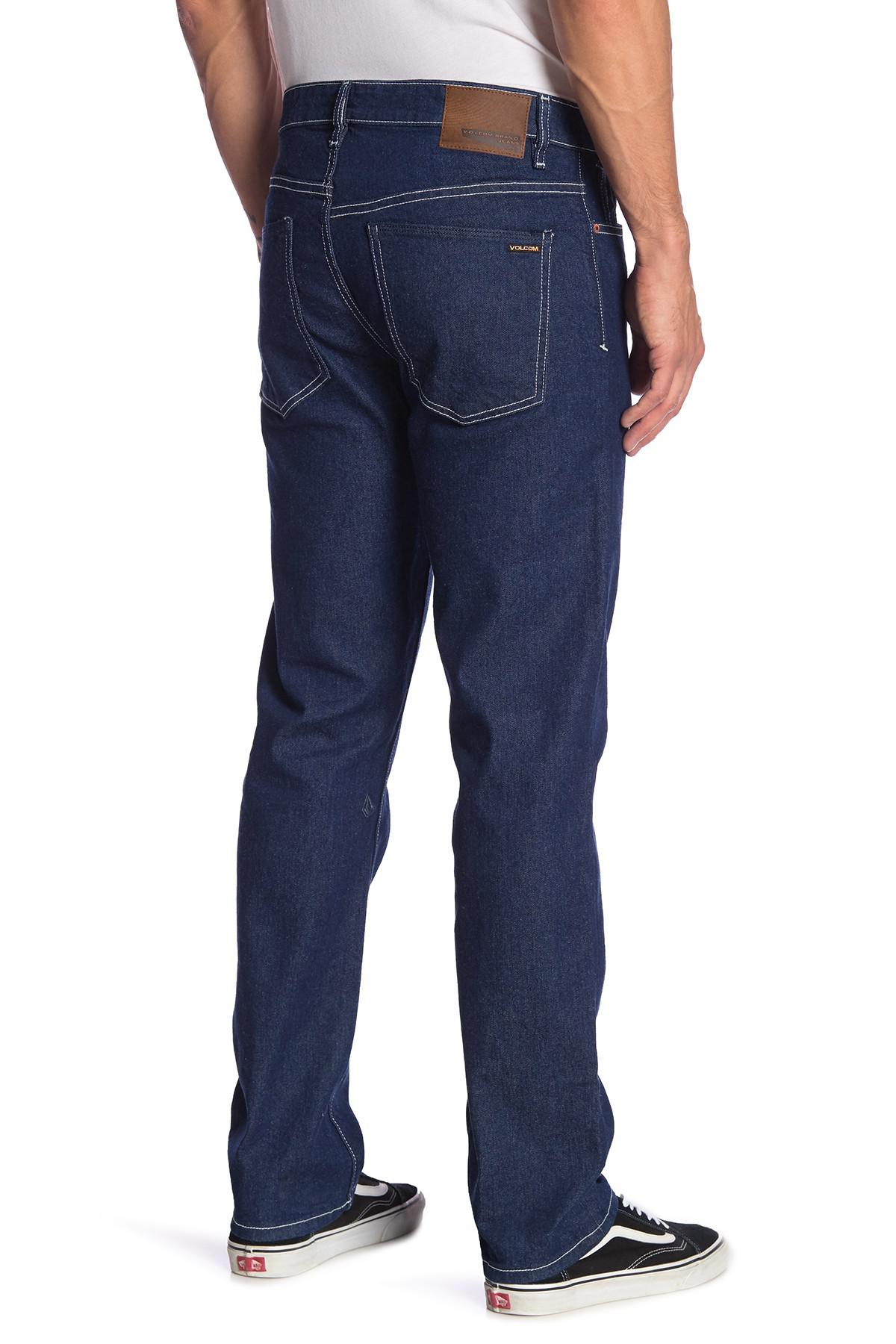 Lyst - Volcom Solver Modern Straight Jeans - 30-34