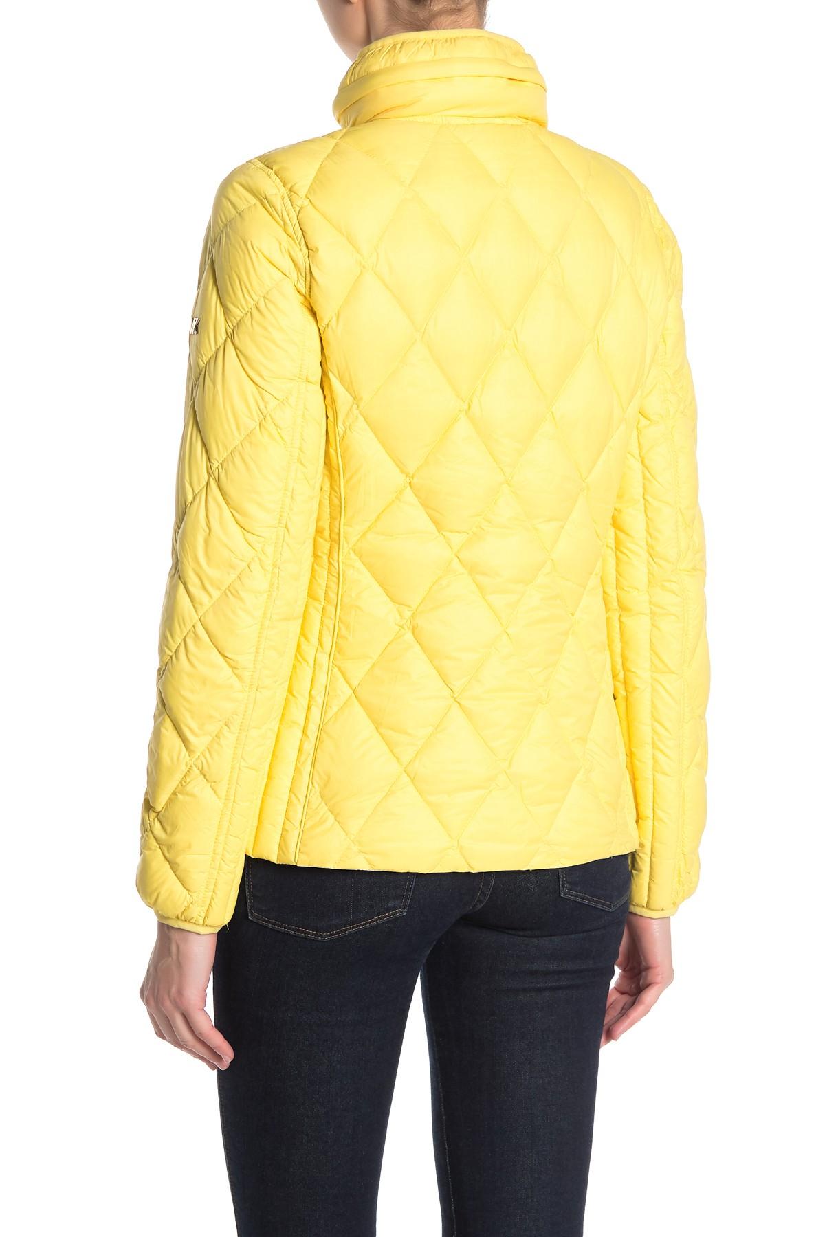 Yellow Quilted Jacket Clearance, 58 
