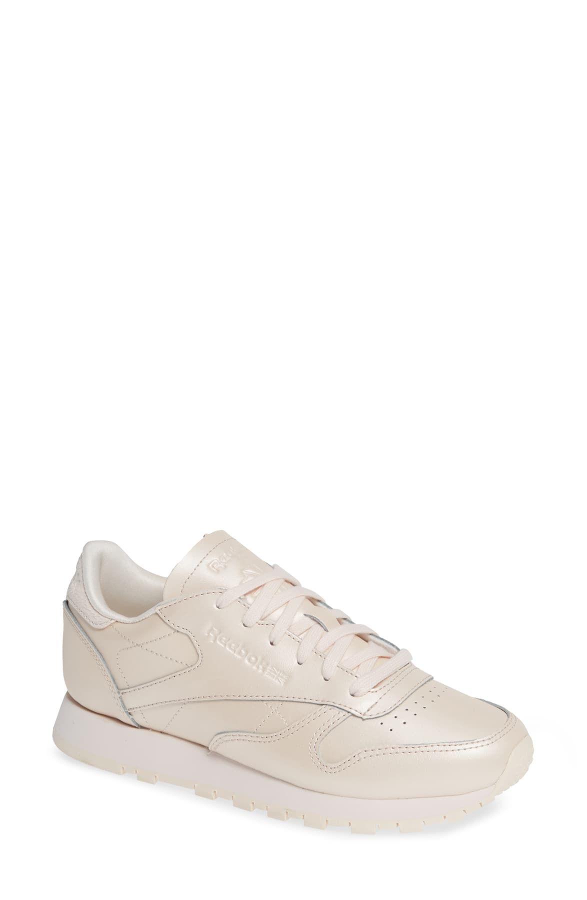 reebok classic leather mid pale pink