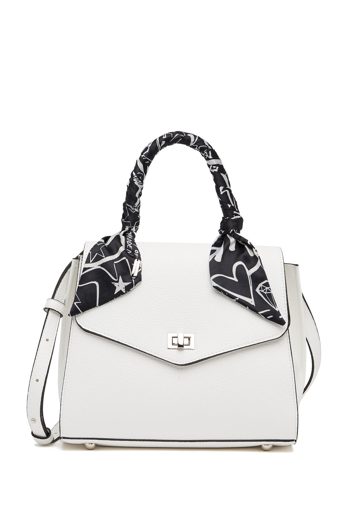 steve madden bag with scarf