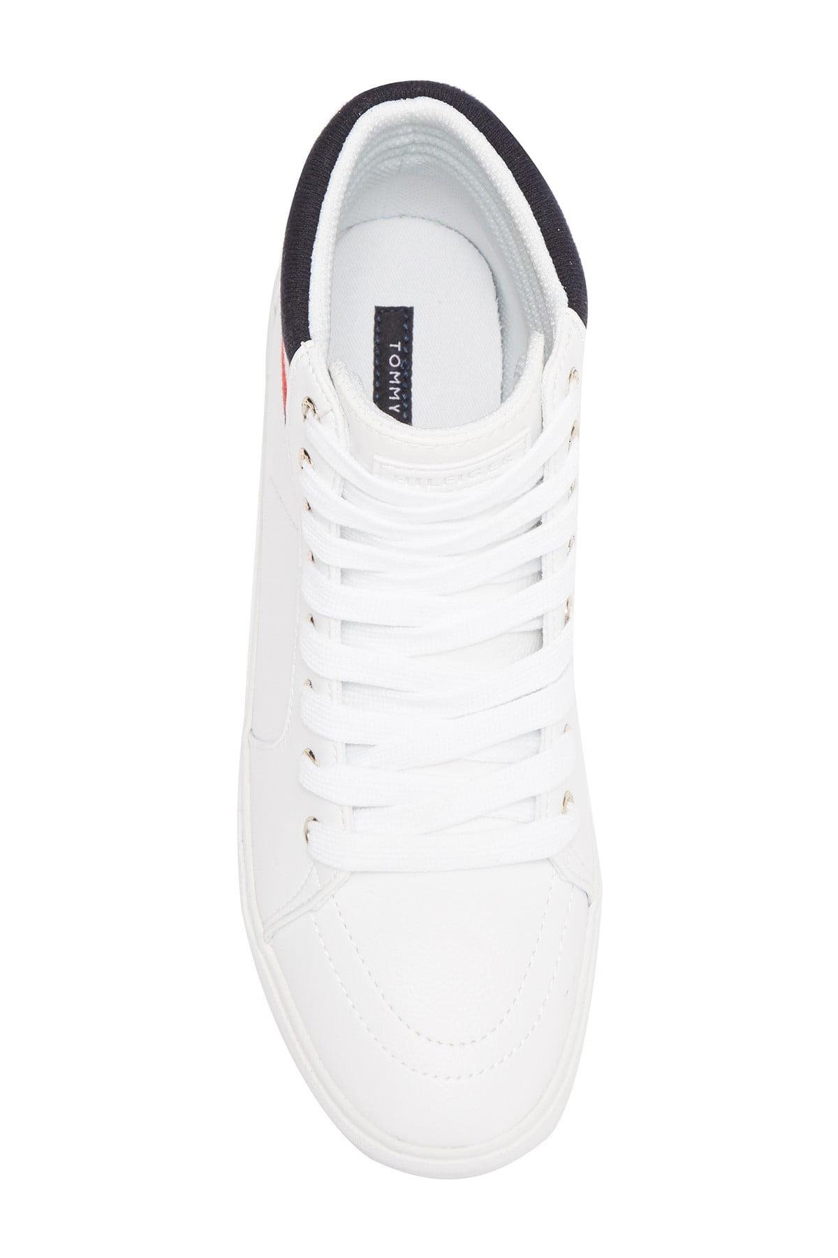 tommy hilfiger lowgen high top sneaker