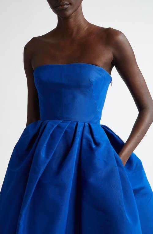 sachin and babi light blue dress Tie-Detailed Taffeta Dress red