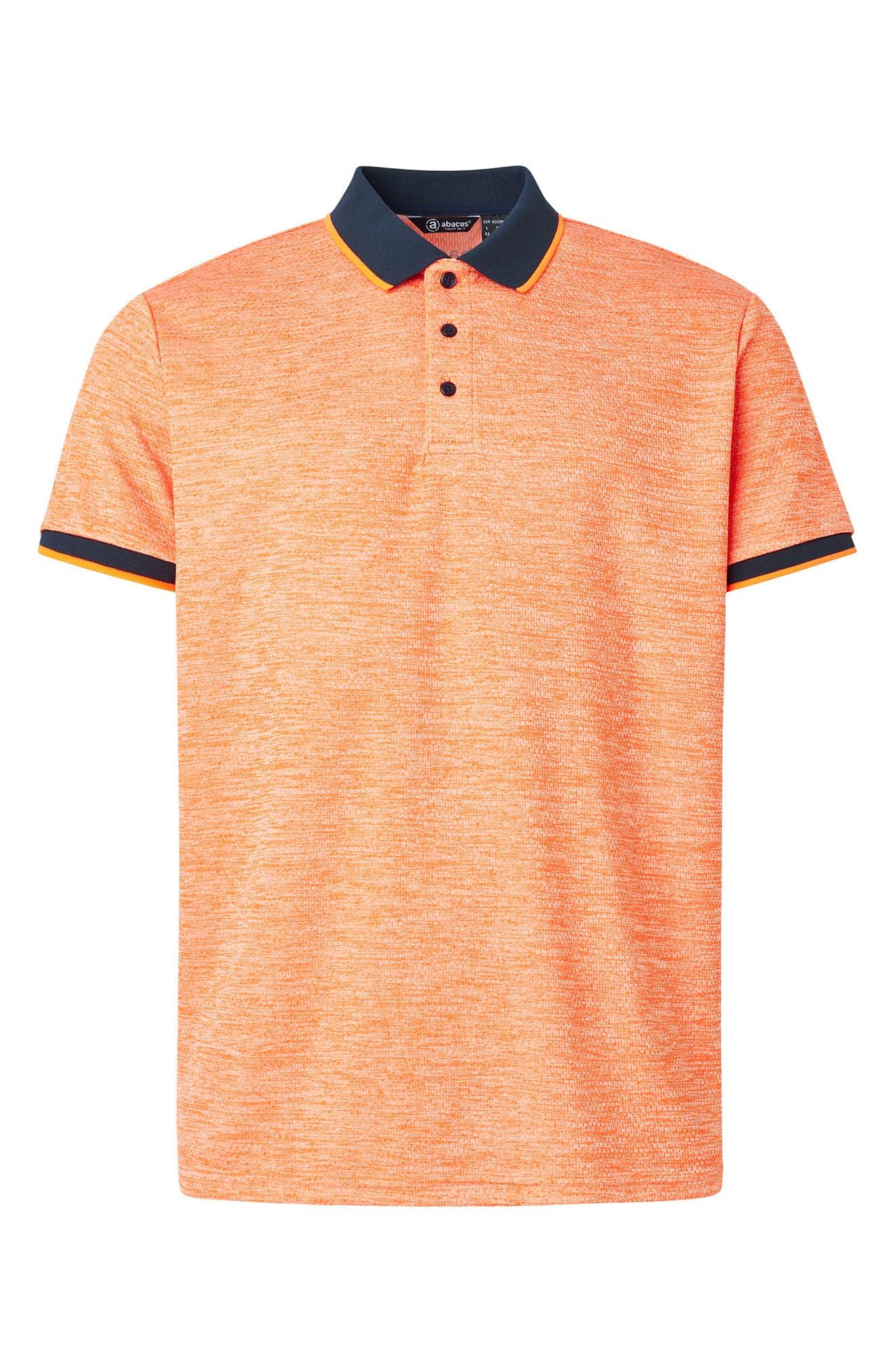 Abacus Acton Golf Polo in Orange for Men | Lyst
