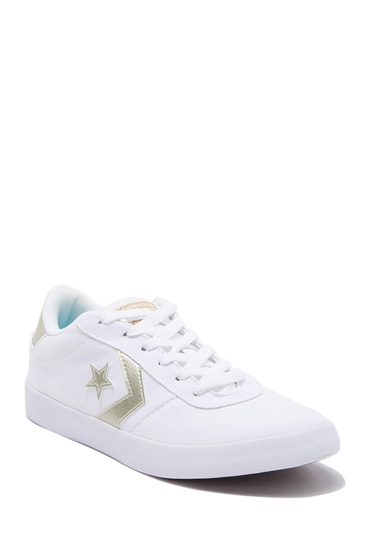 point star canvas metallic