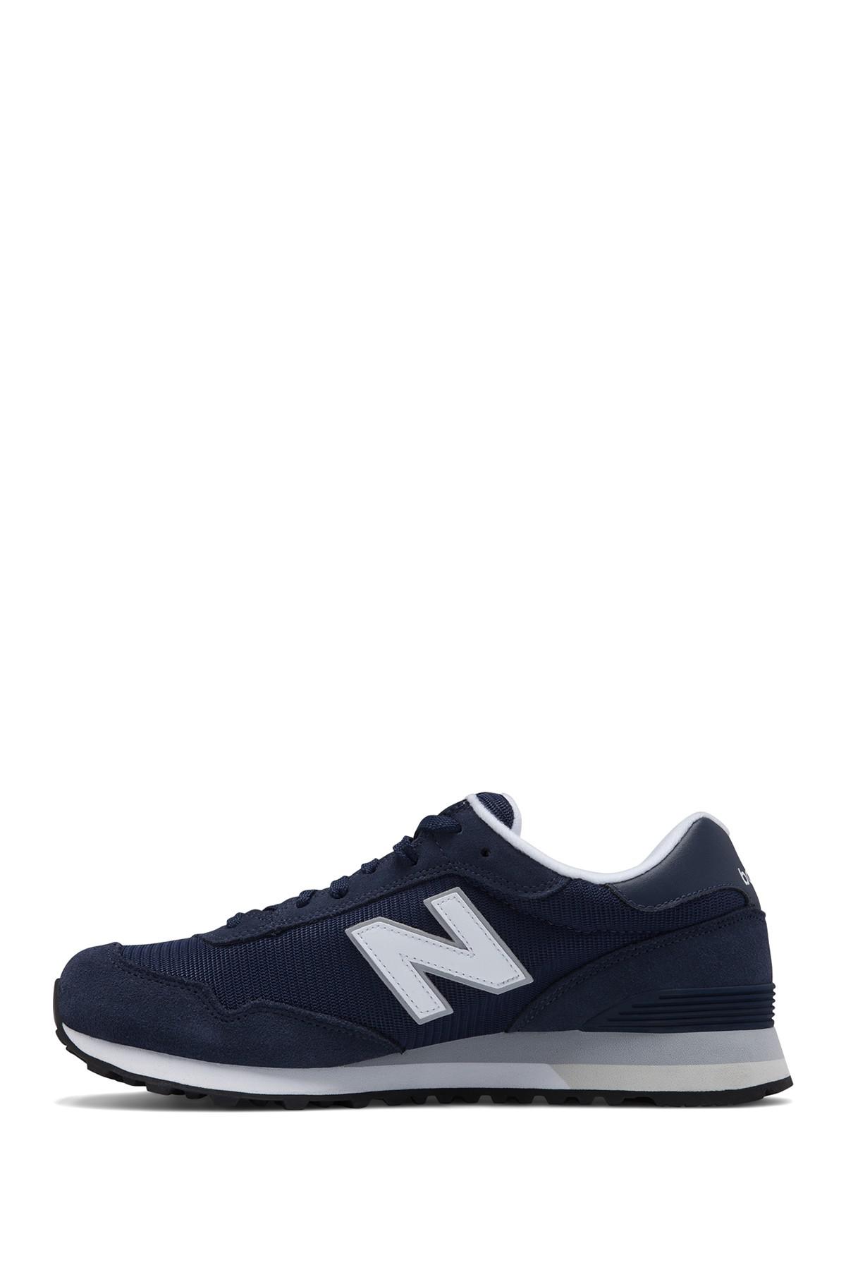 New Balance Suede 515 Classic Sneaker Wide Width Available in Navy