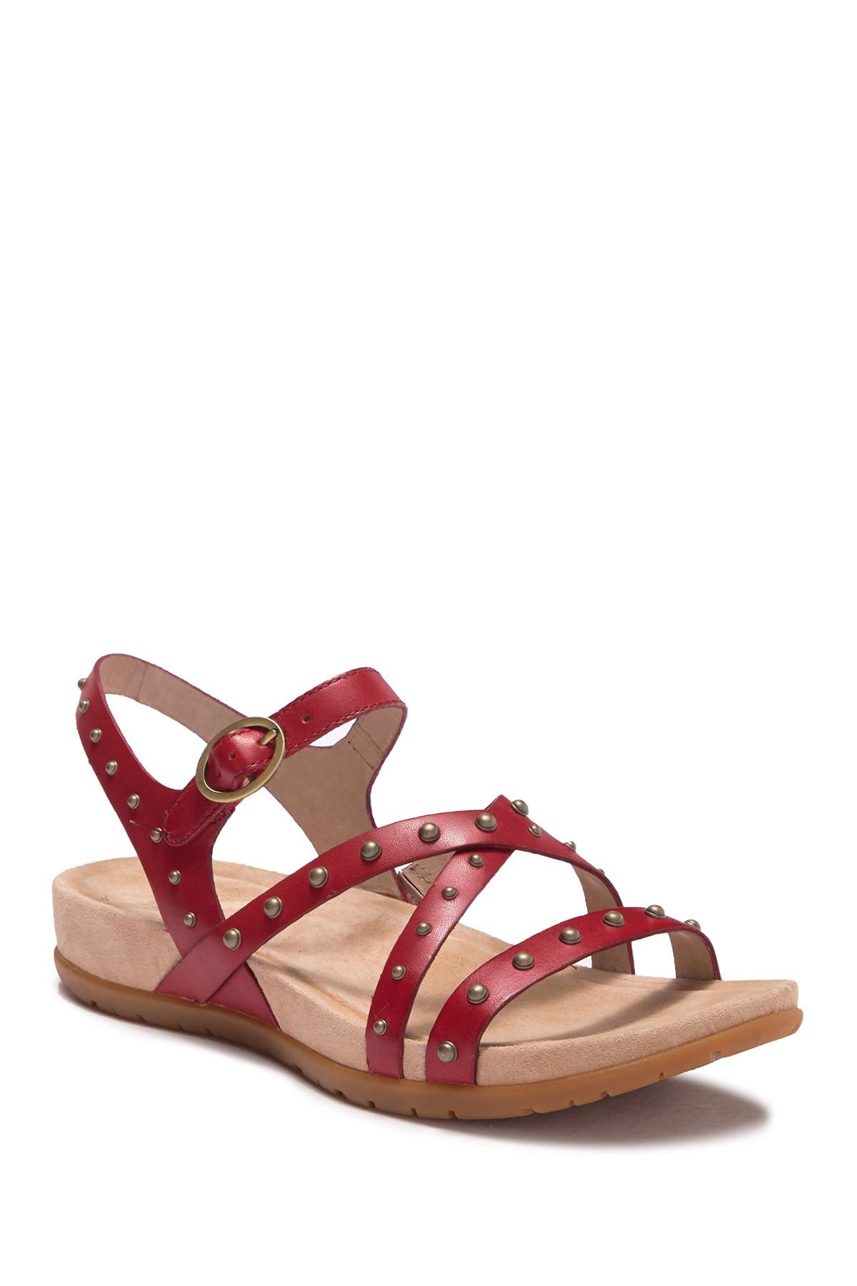 dansko brigitte studded strappy sandal