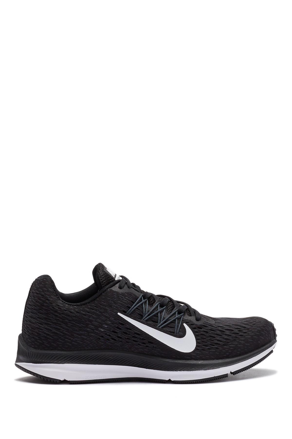 Nike Zoom Winflo 5 Athletic Sneaker - Wide Width in Black - Lyst