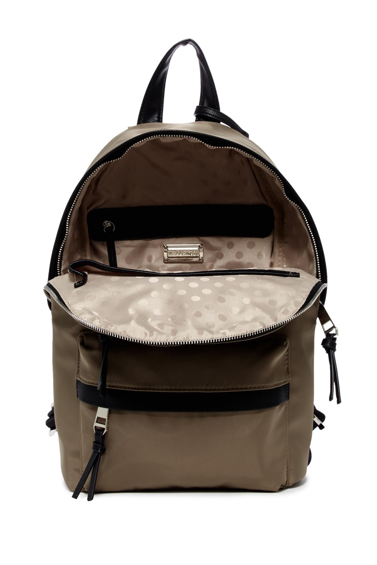 Madden Girl Black Nylon Backpack Keweenaw Bay Indian Community