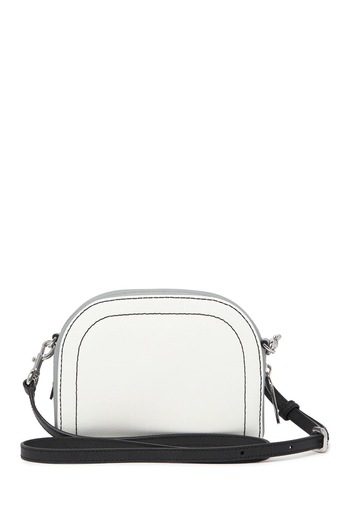 Marc Jacobs Playback Colorblocked Leather Crossbody Bag in White Lyst